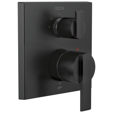 DELTA Modern Monitor 14 Series Valve Trim W/ 3-Setting Integrated Diverter T24867-BL